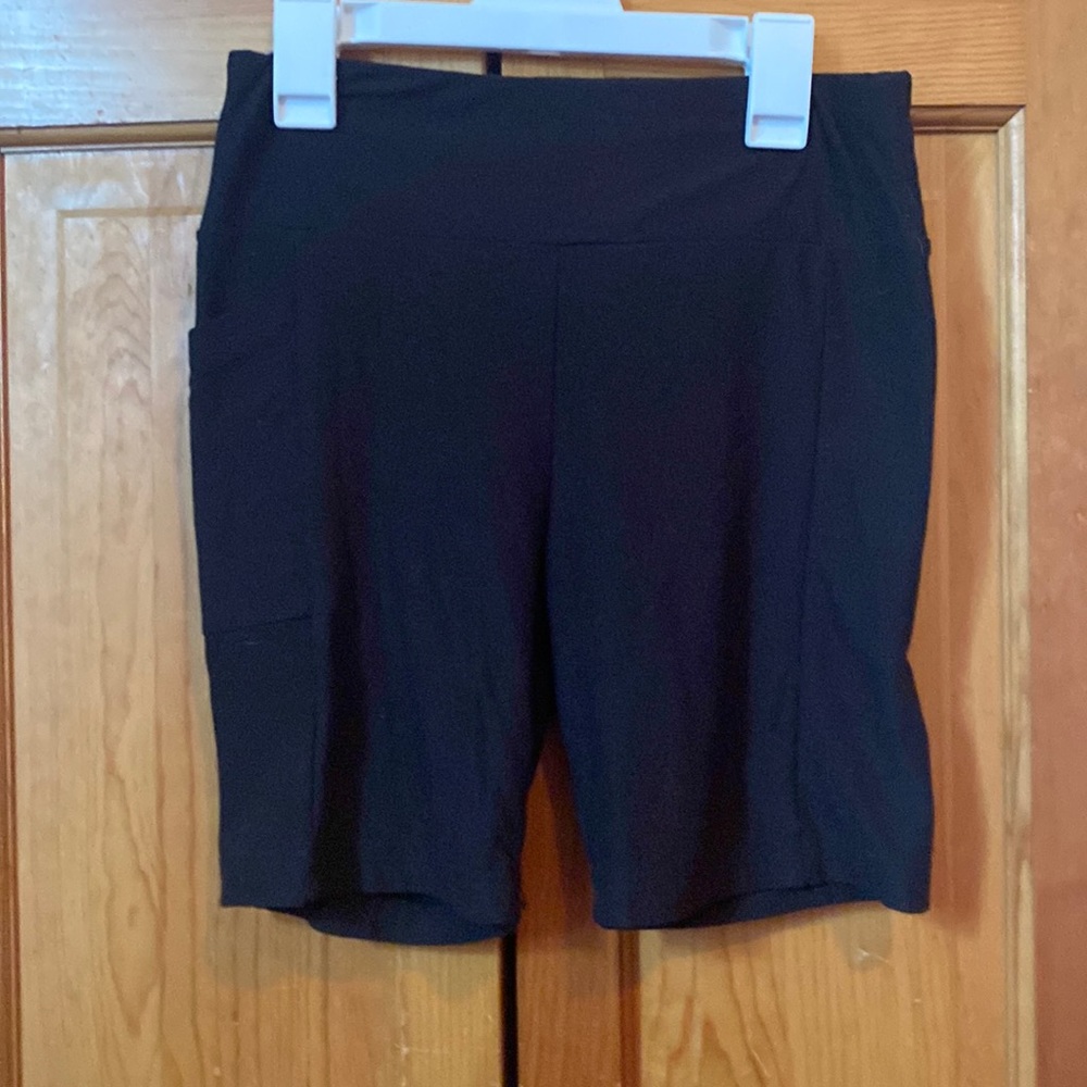black biker shorts